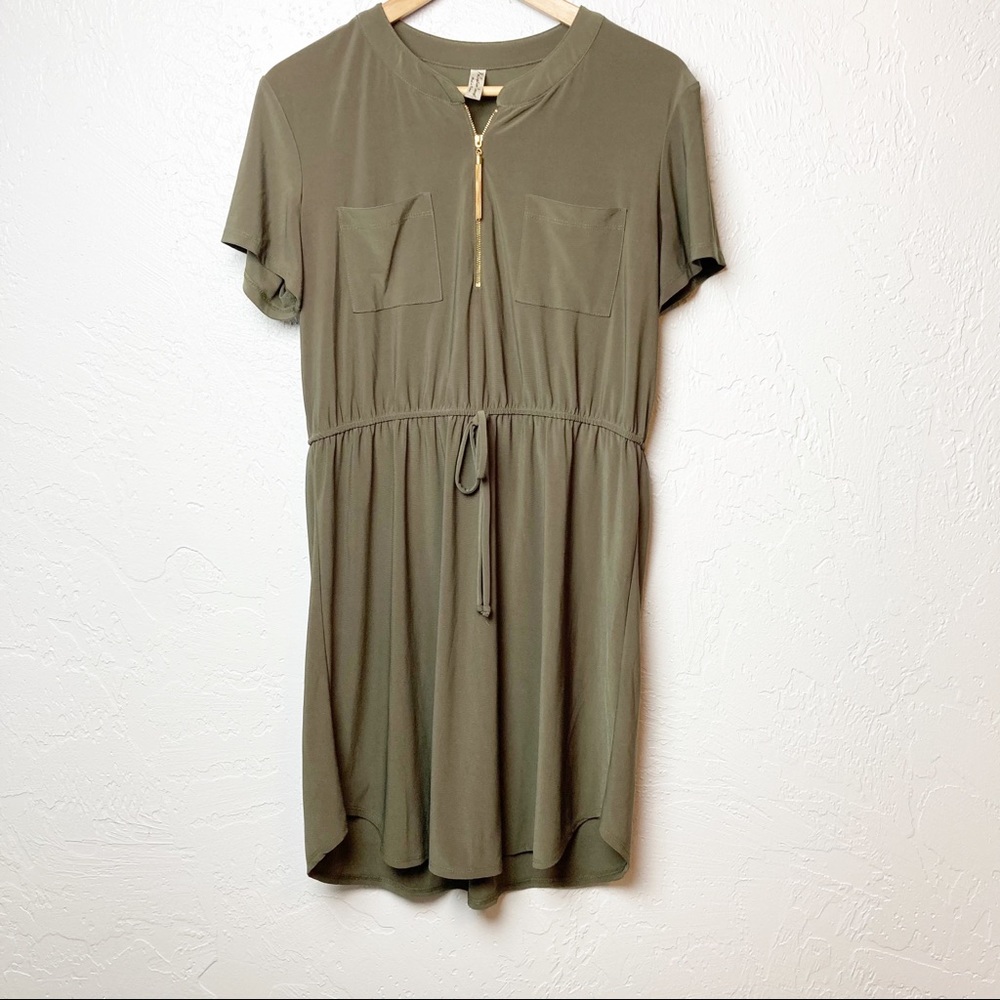 Green Casual Dress